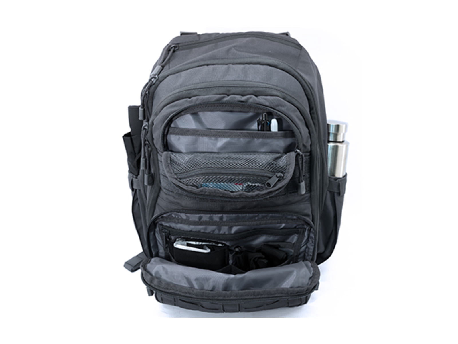 UTG® Overbound Pack, 12"x6"x18", 600D Nylon, Gun Metal
