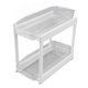 thumbnail image 1 of Organizador de cesta de gabinete Sincero Deslizante 2 Niveles Almacenamiento Baño Cocina, 1 of 10