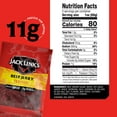 thumbnail image 4 of Jack Link’s Beef Jerky, Teriyaki, Made with 100% Beef, 11g of Protein per Serving, 5 Ounce, Resealable Bag, 4 of 9