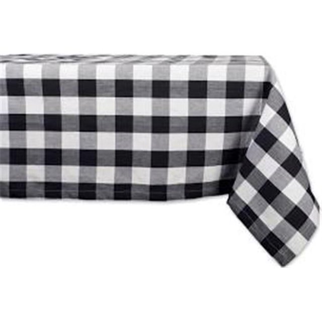 Nappe à Carreaux Buffalo Noire 60x120 Pouces