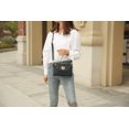 thumbnail image 2 of MKF Collection Multi-Compartments Becky Women's Signature Crossbody Bag, Functional Wristlet Purse Handbag by Mia K - Black, 2 of 9
