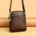 thumbnail image 4 of Kamentoy Fashion Women Crossbody Phone Bag Soft PU Leather Mini Shoulder Purse Lightweight Casual Daily Handbag Small Messenger Bag, 4 of 5