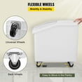 thumbnail image 6 of VEVORbrand 21 Gallon Ingredient Bin with Scoop 400 Cup Ingredient Bin with Sliding Lid Commercial Food Storage for Kitchen, 6 of 9