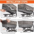 thumbnail image 2 of Bike Rear Rack Compatible with MIK System - Adjustable Cargo Rack for 26-29 Inch Wheels, 2 of 6