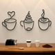 thumbnail image 5 of Indoor Wall Decoration Hanging Iron Wall Stickers, 5 of 6