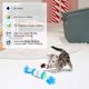 thumbnail image 2 of ENJOY PET Juguetes para gatos, juguetes interactivos con plumas para gatos con balanceo automático de 360 ​​grados, 2 modos de velocidad, recargable por USB, ejercicio para mascotas, 2 of 5