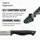 thumbnail image 4 of Cuchillo de cocina Farberware Edgekeeper, 3.5 pulgadas, afilado, 4 of 7