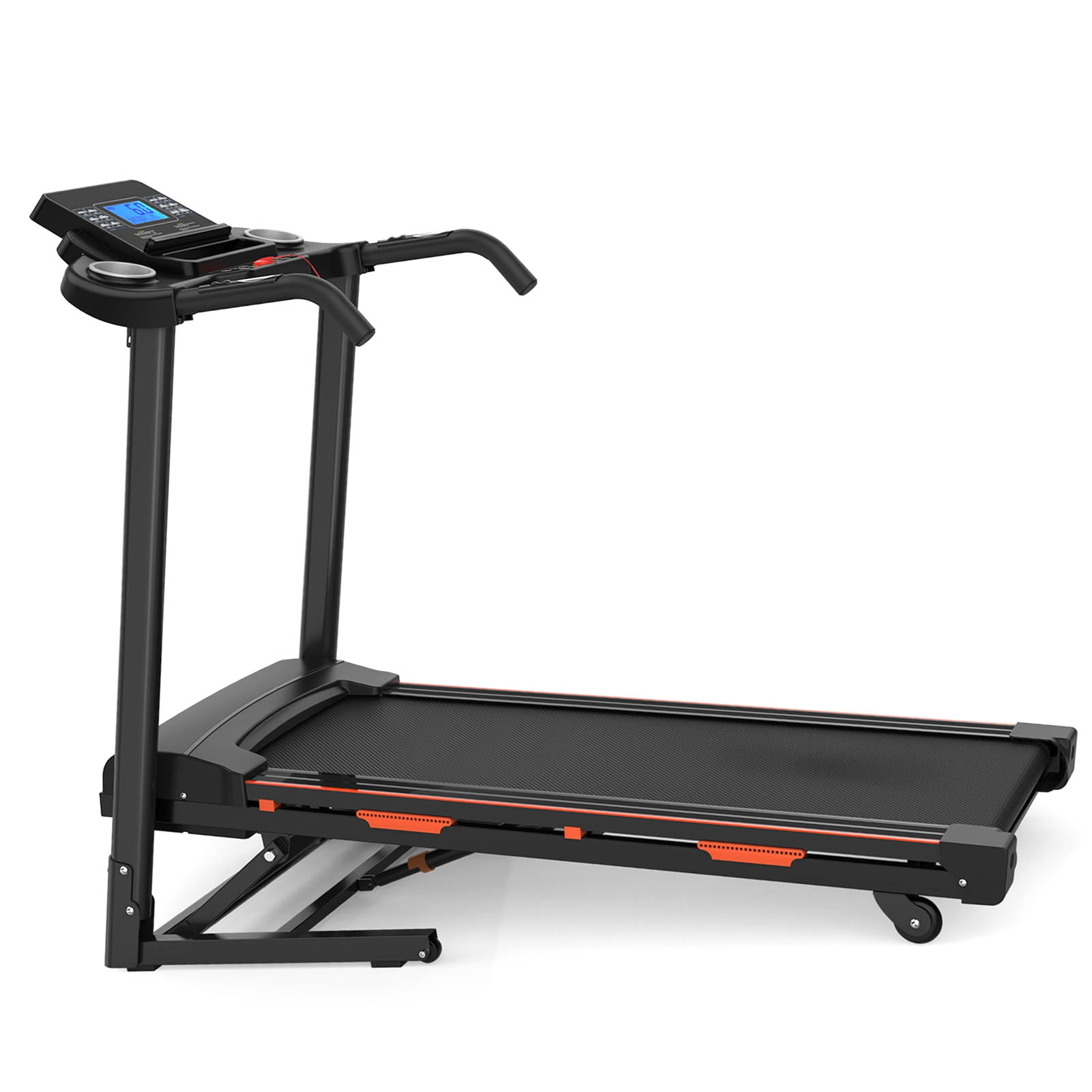 Auto Incline Folding Treadmill 3.25hp Heavy Duty Treadmill 15% Auto Incline Treadmills 400LBS Heavy Duty Capacity 3.25HP Folding Electric Treadmill Up To 8.5 MPH Speed For Home