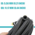 thumbnail image 3 of Línea de Combustible Byredio 4AN Manguera de Combustible de Acero Inoxidable Trenzada de Nylon de 3m, 3 of 7
