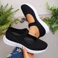 thumbnail image 2 of Taqqpue Women's Knitted Mesh Lightweight Walking Sneakers,Casual Lightweight Arch Support Slip On Orthotic Soft Sole Shoes Breathable Non Slip Nurse Work Shoes, 2 of 9