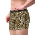 thumbnail image 2 of Yiaed Leopard Print Men's Soft Cotton Boxer Shorts Breathable Boxers Underwear Moisture-Wicking Underwear Stretch Boxer Briefs for Man-Medium, 2 of 5