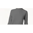 thumbnail image 2 of Karen Scott Women's Zip-Back Mock-Neck Sweater Gray Size 2 Extra Large, 2 of 3
