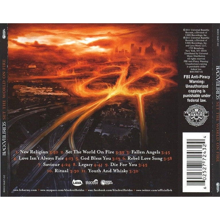 UMGD, CD, Set the World on Fire, Music & Performance - Walmart.com