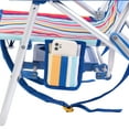 thumbnail image 5 of GCI Outdoor Big Surf with Slide Table Lightweight Low Profile Reclining Beach Chair, Multistripe, 5 of 9