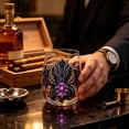 thumbnail image 6 of 2D Mythic Dragon Glass Art Cup | Fantasy Dragon Art Design Glass, Sculpted Dragon Drinkware for Beer Bar Decor Gift(A), 6 of 6