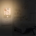 thumbnail image 7 of Coconut and Leaves Night Lights Plug into Wall LED with Auto Light Sensor Warm Light for Kids Hallway Bedroom Living Room Kitchen Bathroom Set of 2, 7 of 7