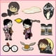 thumbnail image 4 of Anime Wizard Academy Esmalte Pines Broche Mágico Sombrero Castillo Uniforme Solapa Broches Insignias Accesorios De Joyería Regalo A Amigo, 4 of 4