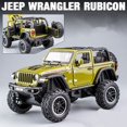 thumbnail image 1 of 1:20 Jeeps Wrangler Rubicon Alloy Car Model Diecast & Toy Metal Refit Off-road Vehicles Car Model Simulation Childrens Toys Gift, 1 of 6