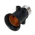 thumbnail image 3 of Tssuoun Light Bulb Socket Living Room E27 Converter Base High Temperature Resistant Lightbulb Holder Office Lighting Accessories, 3 of 9
