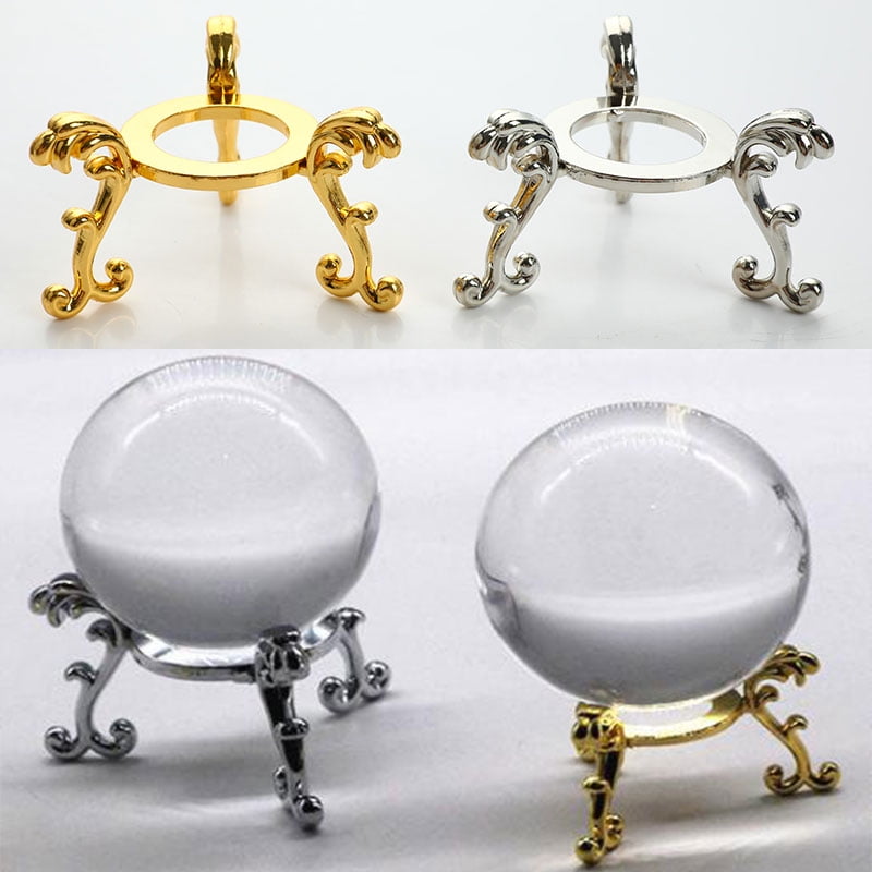 Wholesale resin Display Stand Base For Crystal Ball Sphere Globe Stone Pedestal 