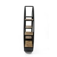 thumbnail image 5 of GDF Studio Circular Iron Floating Shelf, 6.50" x 34", Black, 5 of 6