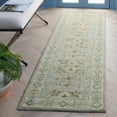 thumbnail image 2 of SAFAVIEH Heritage Braiden Oriental Runner Rug, Green/Ivory, 2'3" x 5', 2 of 7