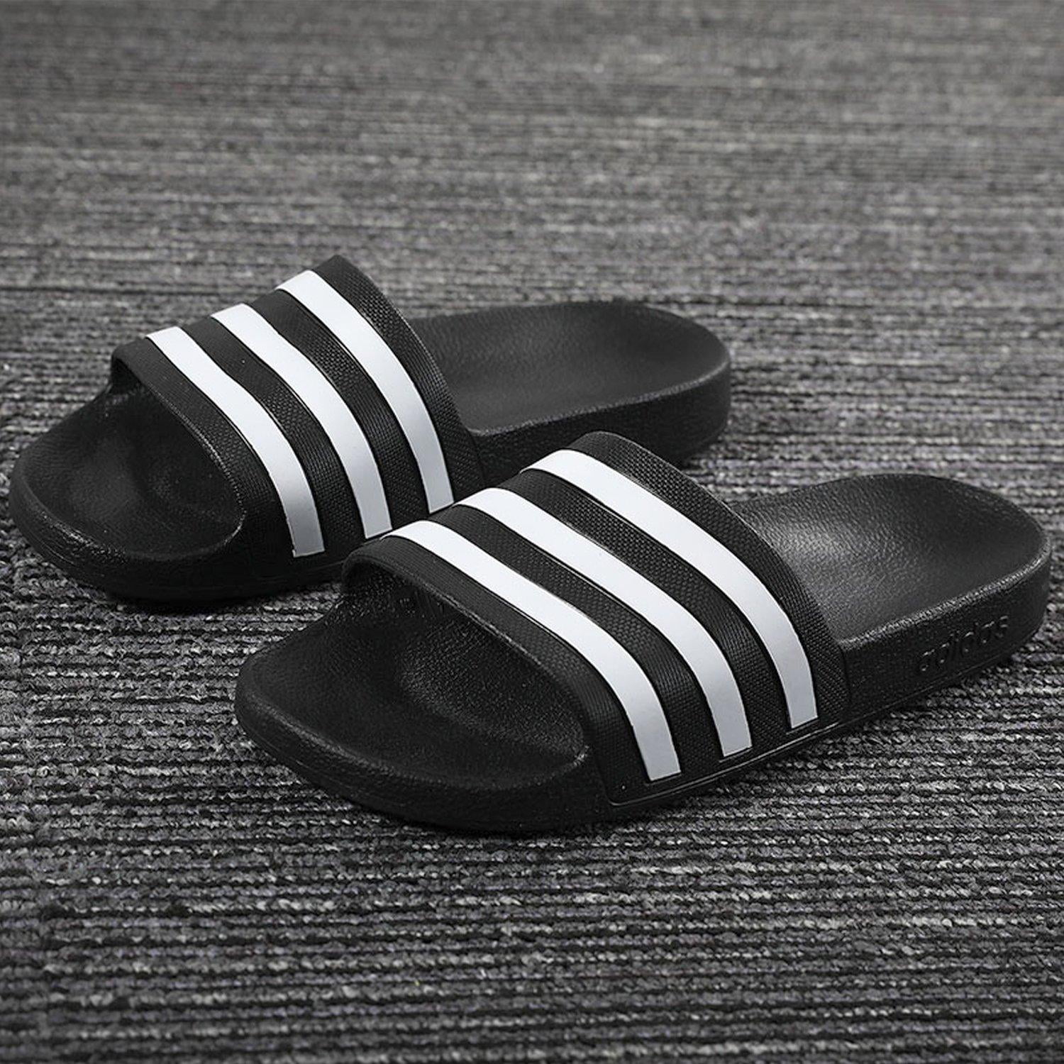 sandalias adidas negras