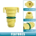 thumbnail image 3 of Unique Bargains Engine Oil Drain Plug Bolt FT4Z-6730-A for Ford for Mustang 15-20 for Ford F-150 15-17 Nylon (Set of 4), 3 of 6