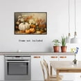 thumbnail image 4 of Barn & Pumpkin Farmhouse Wall Art - Canvas Fall Countryside Scene, 4 of 14