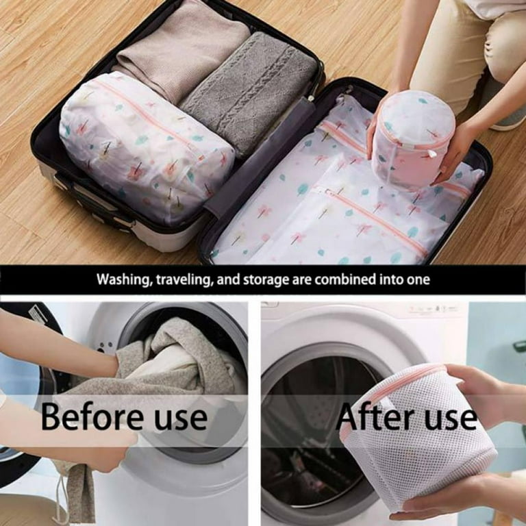 Nylon Mesh Laundry Bags Reuse Bra Wash Bags Delicates Bra Laundry Bags Bra