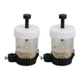 thumbnail image 1 of Oil Can Pump Oiler, Sealed Valve Transparent Metal Nozzle Lubrication Oil Can  For Machine Shops, 1 of 8
