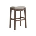 thumbnail image 7 of Alaterre Furniture Williston Backless Bar Height Wood Stool, Dark Brown, 7 of 7