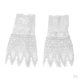 thumbnail image 1 of 2x de puños de encaje floral hueco para niñas de las mujeres falsas Puños de muñeca Yuyangstore Muñequera de encaje para mujer, 1 of 8
