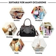 thumbnail image 7 of Satchel Bags for Women Large PU Leather Handbags Shoulder Bags Ladies Crossbody Bags Top Handle Tote Bag, 7 of 7