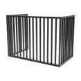thumbnail image 5 of ToppiJoy 2-3P 3 Panels Air Conditioner Fence, Drill-Type Louvered Grille AC Unit Fence Outdoor, for Outdoor Trash Can, Pool Equipment Enclosure Panels Dark Grey, 5 of 28