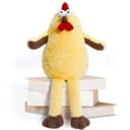 thumbnail image 5 of Plush Chicken Toy for Kids & Pets Soft, Durable, Funny Design Perfect Gift for Playtime & Comfort 12 Inches Tall, 5 of 5