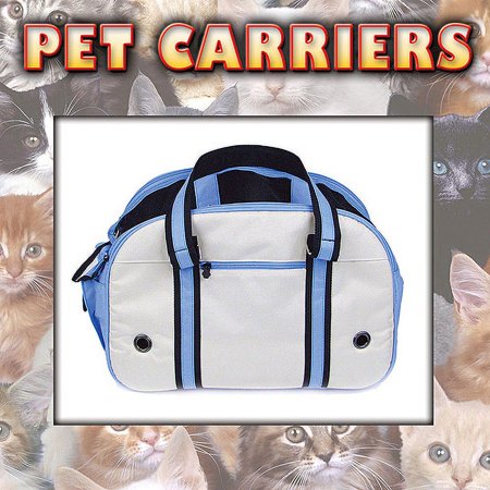 PAW Soft-Sided Nylon Pet Carrier, Great for Small Pets