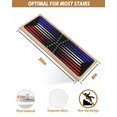 thumbnail image 6 of Independence Day Stair Treads Non Slip for Steps Airplane Aircraft Retro USA Flag 7 Pcs Reusable Adhesive Stair Runner Mats for Dogs Elders Carpet Treads Rugs for Staircase 8x30 In, 6 of 7