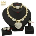 thumbnail image 4 of Nigerian Fashion Jewelry for Women - Necklace, Earrings, Bracelet and Ring Set, 4 of 56