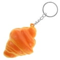thumbnail image 4 of FUEENIRVA Cute Lifelike Keychain Bread Pendant PU Bag Charm for Family Giving 1Pcs, 4 of 8