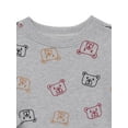 thumbnail image 3 of Garanimals Baby Boys Printed Fleece Sweatshirt with Long Sleeves, Sizes 6-24 Months, 3 of 4