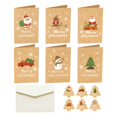 thumbnail image 2 of 6Pcs Christmas Cards New Years Cards with Envelopes for Dad Family Daughter A, 2 of 8