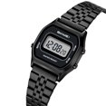thumbnail image 2 of SKMEI Watch for Women Waterproof Digital Watch Square Stainless Steel Women Watch, 2 of 3