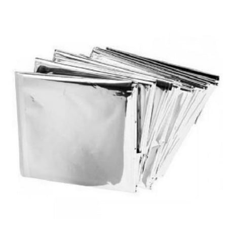 4 Emergency Rescue Space Thermal Mylar Blankets 84