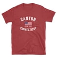 thumbnail image 1 of Canton Connecticut Patriot Men's Cotton T-Shirt, 1 of 1