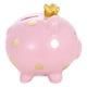 thumbnail image 4 of Tooarts Crown Piggy Bank Cerámica Hucha Dibujos animados Cerdo manchado Muebles para el ho MABOTO  Escultura de ceramica, 4 of 7