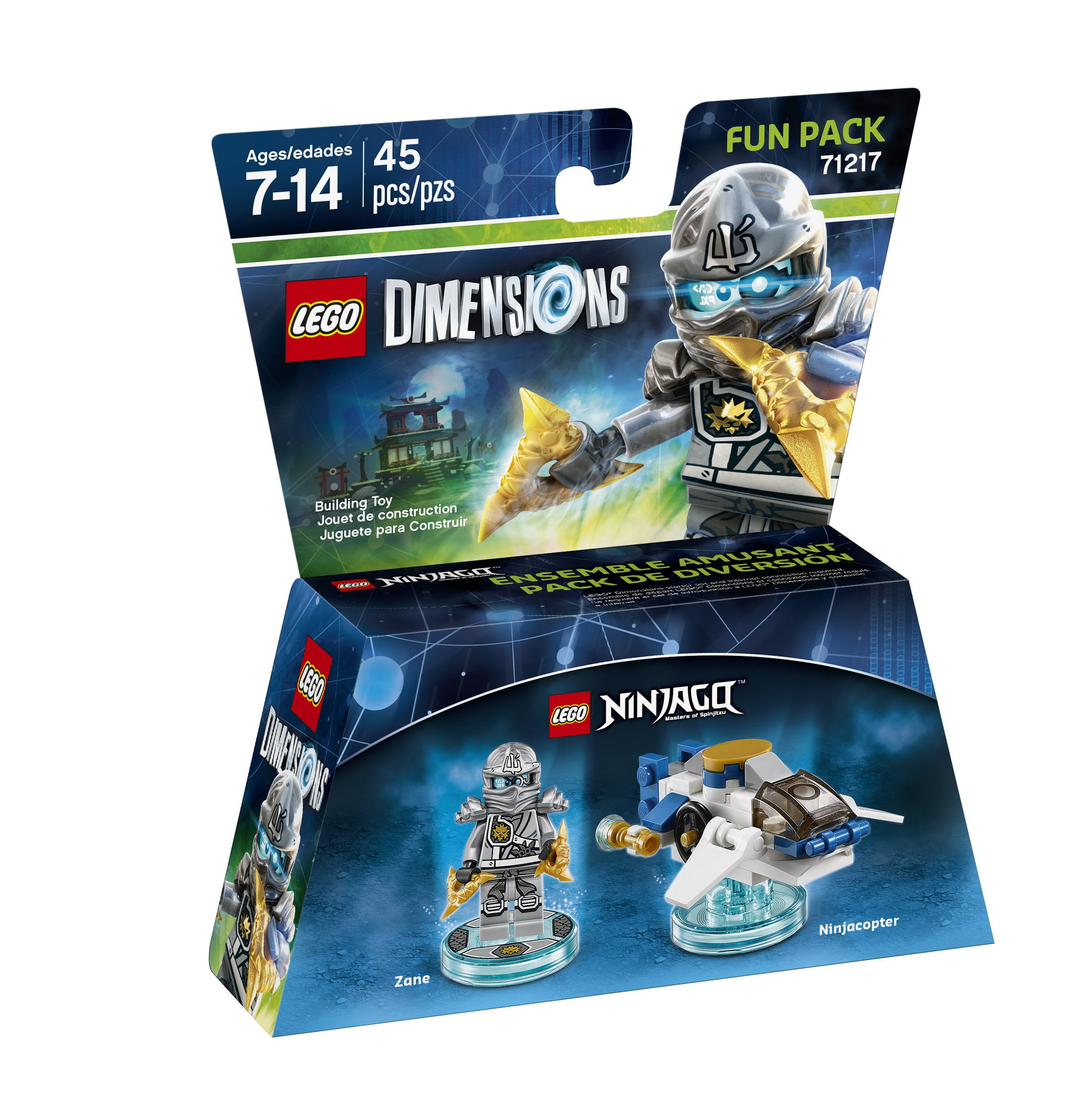 ニンナ　セット LEGO Dimensions Zane (LEGO Ninjago) Fun Pack Chile | Ubuy