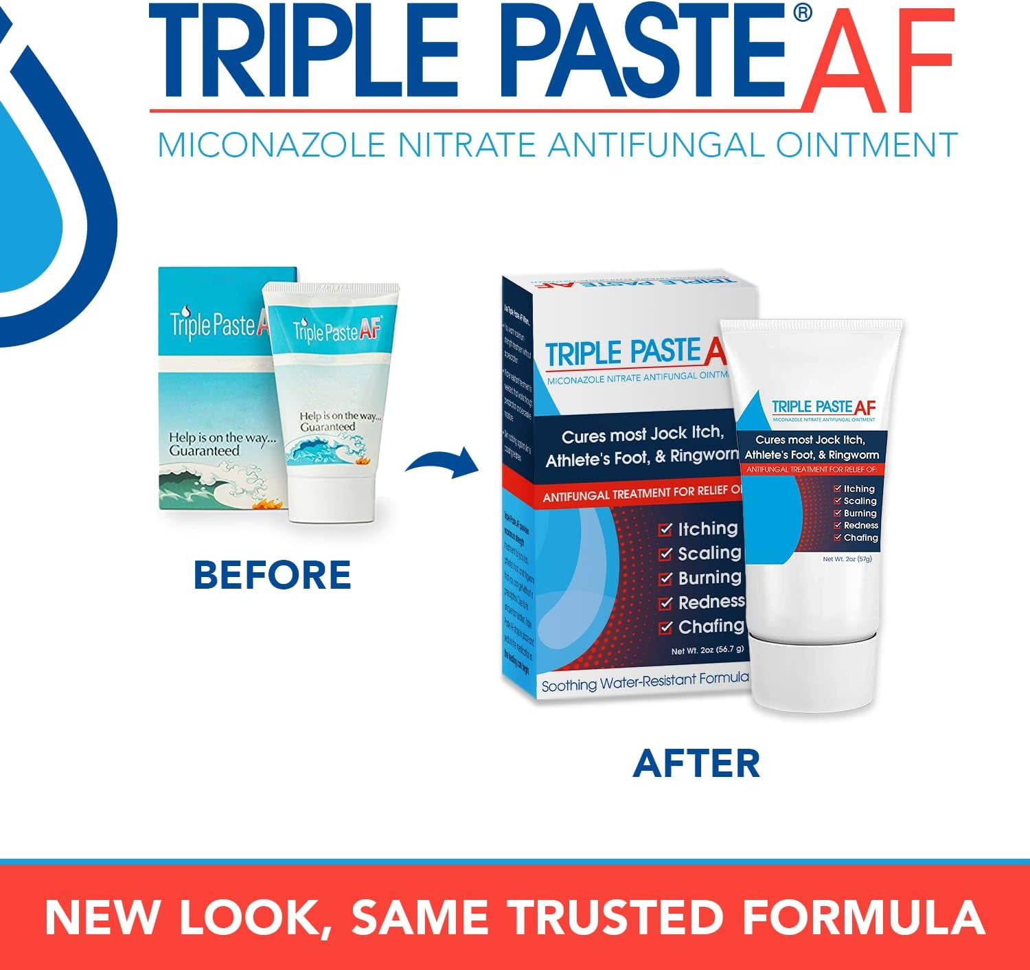 Triple Paste AF Antifungal Ointment (2% Miconazole Nitrate) — Mountainside  Medical Equipment