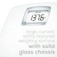 thumbnail image 4 of Beurer PS25 Personal Bathroom Scale, Smart & Accurate Body Weight Control, XL Scale with Illuminated LCD Display, High Precision Weighing, Timeless White Design, Quick Start, Batteries Included, 4 of 10