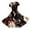 Gold, variant on TJAZFJPA Church Dresses for Women Women Fashion Vintage Floral Print V Neck Short Sleeve Long Dress Elegant Temperament Long Dress Silk Dress Sparkly Dresses for Women